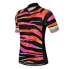 Racing Jassen 2023 Ontwerp Zomer Dames Fietsen Korte Mouw Fietsjas Kleding Mtb Crossmax Road Ride Mountain Jersey Sportfiets top