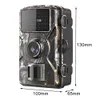 Jaktkameror Hunting Trail Camera 16MP 1080P 940Nm Infraröd nattvision Motion Aktiverad Trigger Security Cam Outdoor Wildlife Po Traps 231124