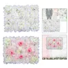 Dekorativa blommor Flower Panel Mat Screen Floral Elegant Backdrop Artificial For Bridal Shower Wedding Supplies