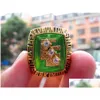 Bagues de cluster 1980 Eskimos d'Edmonton La Coupe Grey Championnat Bague Hommes Fan Souvenir Cadeau En Gros Drop Drop Livraison Bijoux Bague Dhbsx