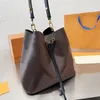 Luksurys projektanci torby dla kobiet neonoe wiadro torby na ramię Kobiet torebki kwiatowe Kobiety Tote List marki oryginalne skórzane torebki torba crossbody Droshipp