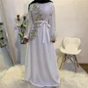 Vêtements ethniques Bangladesh Dubaï Abaya Robe longue Hijab Robes de soirée musulmanes pour femmes Marocaine Kaftan Djellaba Femme Islamique