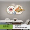 Horloges murales batterie numérique moderne horloge mouvement mécanisme silencieux métal grande cuisine or noir Reloj De Pared décor à la maison