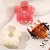 Fashion Hair Clips for Women Claw Clip Elegant Colorful Flowers Modeling Crab Clamps Girls Hair Accessories