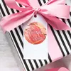 Gift Wrap 500pcs Geometric Marble Pattern Thank You Stickers Seal Labels 6 Designs Wedding Scrapbooking Packaging 2023