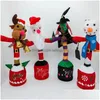 Jouets en peluche électroniques Jouet électrique Santa Bonhomme de neige dansant Cactus Sable Scpture Twisting Apprendre à parler et chanter poupée 1028 Drop Deliv Dhvns