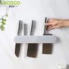 رفوف الأطباق حامل سكين ecoco جدار المطبخ مستلزمات المطبخ سكين قفص قفص متكامل التخزين رف تخزين المطبخ متعدد الوظائف 231124