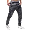 Pantaloni da uomo Mens Gym Jogging Tuta impilata Slim Fit Elastico in vita Pantaloni da jogging Skinny con coulisse Pantaloni sportivi casual Abbigliamento