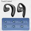 Fones de ouvido com orelha aberta executando fones de ouvido Bluetooth, qualidade de condução de ar sonora sem fio esportes ao ar livre fones de ouvido fones de ouvido fones de ouvido