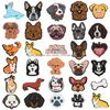 Charms Dog Shoe Decoration Cute animal Pet Pack Fit for Wrist Clog Sandals Decor PVC Charm Acessórios Party Favor Fersty Birth Otalg