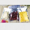 Jewelry Pouches 300pcs 17x23cm Foil Flat Ziplock Bags Clear Plastic Pe Zip Lock Bag For Cloth/food/gifts/Jewelry Packaging Display