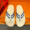 SHOES designer top version pure handmade custom V01-Fan SZ fashion casual men's flip flops beach shoes