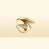 14K biały złote diamentowe pierścionki błyskawice lśniące Bling Men039s cyrkonia Hip Hop Ring Luksusowy pierścień deisnger prezenty biżuteria 5199637