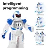 RC Robot Mechanical Combat Early Education Intelligent Electric Sing Infrared Sensor Children S Fjärrkontrollleksaker 231124