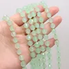 Kralen Verkopen Natural Stone Semi-Imped Stones Round Faceted Green Chalcedony Bead Making Diy ketting Bracelet Maat 8mm Gift