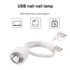 Nail Dryers Mini UV Led Light Nail Gel Polish Drying Lamp Single Finger Professional Dryer For Manicure Nail Stuff Art Salon Equipment Tools 230425