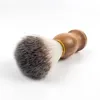 Men Shaving Beard Brush Badger Hair Shave Wooden Handle Facial Cleaning Appliance Pro Salon Tool Safety Razor Brushes5184637