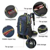 Outdoor Bags 30L-40L Waterproof Climbing Backpacks Men Women Outdoor Sports Backpacks Camping Hiking Backpacks Sports Bag Mountaineering Bag 231124