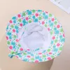 Caps Zomer Babyzon met verstelbare kinriem brede randemmer UV Bescherming Beach Cap Zwemhoeden Nek oor deksel voor kind P230424