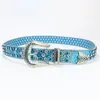 Belts Diamond-set Women's Belt Italian Design High Qulity Pu Leather Water Diamond Acrylic Punk Pearl Lacquer For Women