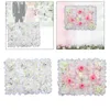 Dekorativa blommor Flower Panel Mat Screen Floral Elegant Backdrop Artificial For Bridal Shower Wedding Supplies