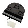 Atacado novo designer gorros masculino e feminino gorro outono/inverno térmico carta chapéu marca de alta qualidade crânio bonés luxo quente boné N-3