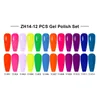 Гель для ногтей NAILCO 12 шт./компл. гель-лак для ногтей 15 мл LED Gellak Soak Off УФ-гель-лак красного цвета Блестящий гель-лак для ногтей DIY лак для дизайна ногтей 231124