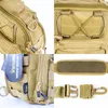 Sacchetti da esterno sacca per ansting tattica di caccia militare accessori EDC Water -heart heart heart per uomo tessuto durevole da campeggio da campeggio Molle 230424