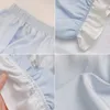 女子ショーツカワイイコスプレセーフティガールロリータフリルカボチャブルーマーペッタパンツ女性伸縮性の短いパンツ