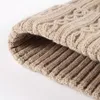 Beanie Skull Caps Chapéu de lã: feminino outono e inverno ao ar livre rosto pequeno, chapéu frio elegante, compras de viagem, proteção de ouvido quente, chapéu de malha