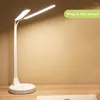 Tafellampen draadloos oplaad LED LAMP STEPLOSS DIMMING DIMMENT Multifunctionele leeslichtavond voor slaapkamer
