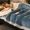 cobertor de cobertor de cobertor de designer cobertor de bebê espessado cobertor de coral e cobertores de quarto