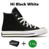 Chucks anni '70 Scarpe casual Scarpe da donna in tela da uomo Moda Sneakers alte di lusso Ox Black White Men Designer Lace Up Classic Classics Scarpe da ginnastica da skateboard