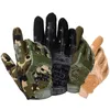 Winter Motorcycle Warm Gloves Motorcross Bicycle Outdoor Riding Anti-Skid Full Finger Tactical Military Gloves Moto Accessories