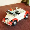 Party Favor Handmade Classic Car Model With Surfboard Vintage Metal Craft Shooting Props Creative Bar/Pub/Cafe Decoration Kids Gift