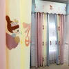 Vorhang Benutzerdefinierte kleine frische Cartoon rosa Prinzessin Zimmer Kinder Stoff Mädchen Schlafzimmer Fenstervorhang