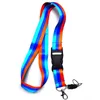 designer Rainbow Neck Strap Lanyard keychain Cell Phone Strap ID Badge Holder Rope Keychain Keyring Fashion Accessory Gift