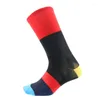 Sports Socks 2023 CompressPrint Professional Brand Sport Protect Feet Breseable Wicking Cycling