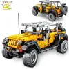 Blocchi HUIQIBAO 601 pezzi Fuoristrada Building Block Tirare indietro Mattoni per auto Tech MOC Creativo Città meccanica Giocattolo per bambini Per ragazzo T230425