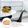 Set di stoviglie 1pc Intaglio della radice Piatto di frutta manuale Vassoio creativo per soggiorno (forma casuale)