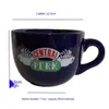 Tasses Friends Tv Show Central Perk Big Mug 330 - 650 ml Café Thé Tasse en céramique Friends Cappuccino Mug Cadeaux de Noël pour les amis 231124