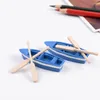 Garden Decorations 24 Pairs Beach Micro Landscape Miniature House Ornament Toys Paddles Kit Landscaping Ocean Theme Decors Style