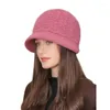 Bérets chapeau femmes automne et hiver moyen-âge pêcheur âgé mode élégant tricoté épais chaud mère laine