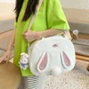 Akşam çantaları kulak oxford crossbody japon sevimli omuz öğrenci kapasitesi için büyük kawaii genç kızlar kitap çantası