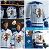 Sudbury Wolves 2024 Bulldogs de bleuets Shoressy Jersey David Goyette Quentin Musine Landon McCallum Kocha Delic Nick DeGrazia Evan Konyen Alex Pharand Matthew Mania