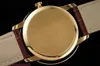 ZF Watch Size 39.5X12.5mm CAL.2627 Type movement Sapphire mirror leather strap mens watches