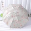 Umbrellas Vintage Lace UV Umbrella Women Sun Rain Luxury Travel Windproof Parasol Portable Folding Reinforced Paraguas Gear