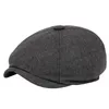 Berets Retro Beret Hat для Men Boys Sboy Caps Classic Vintage Tweed Mens Flat