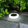 Gräsmattor 4st Solar Garden Lights Outdoor LED Solar Ground Lights Waterproof Landscape Pathway Floor Under Spot Lamp Decoration Lighting Q231125