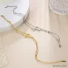 Cavigliere Croce Ciondolo Bracciale alla caviglia Gioielli piede moda per le donne Summer Beach Party Cavigliera con catena in acciaio inossidabile R231125